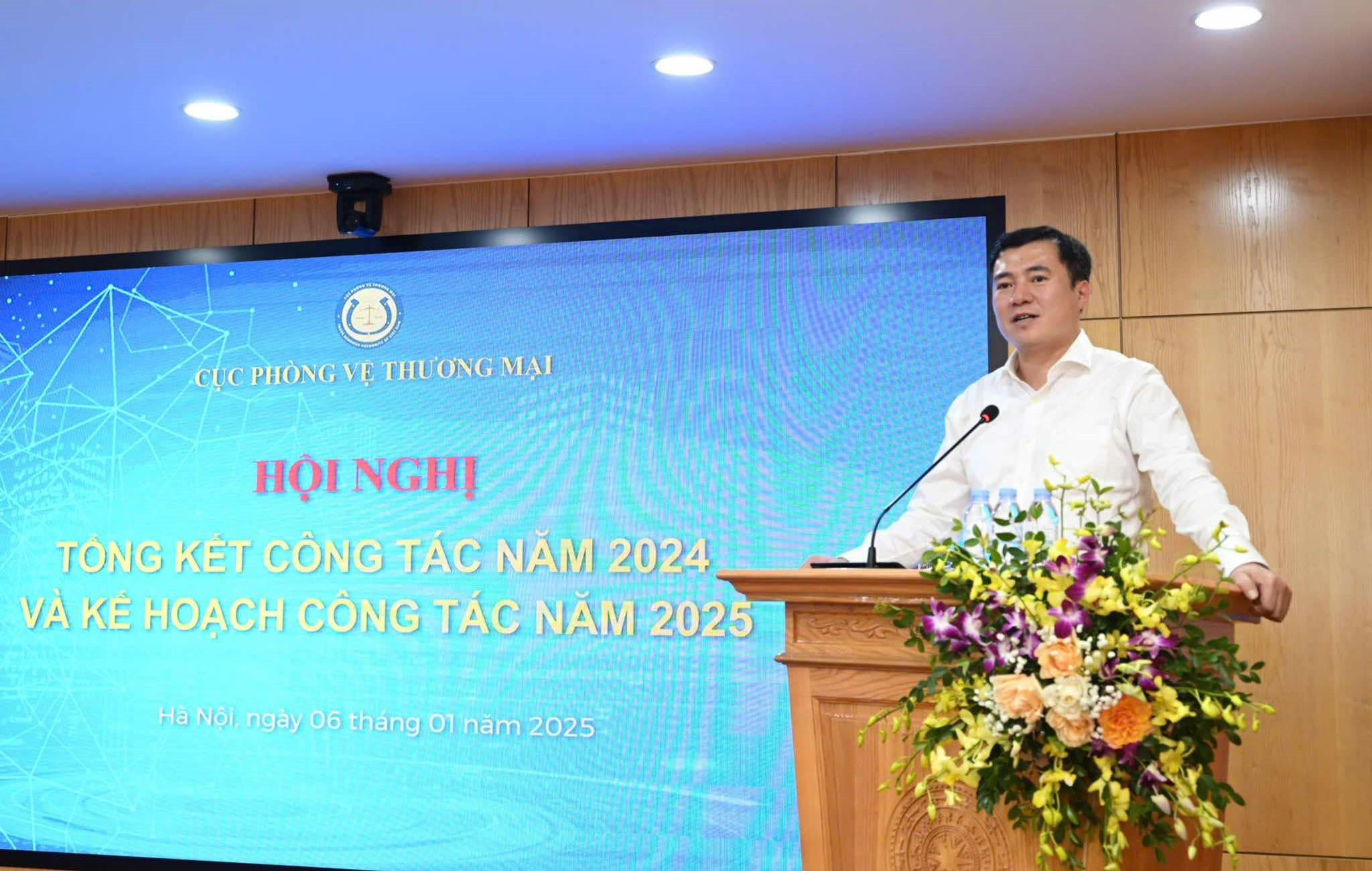 Hội nghị tổng kết công tác năm 2024 và kế hoạch công tác năm 2025 của Cục Phòng vệ thương mại