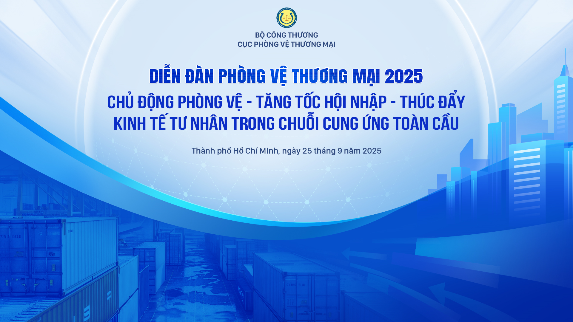 Mời tham dự Diễn đàn phòng vệ thương mại năm 2025