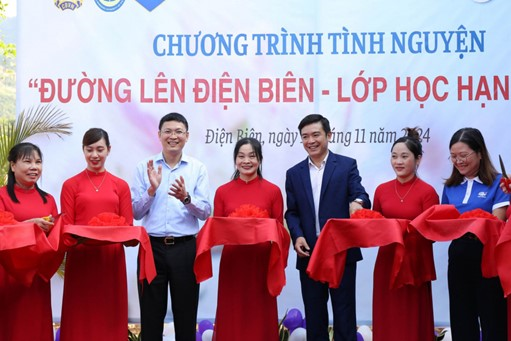 Cục Phòng vệ thương mại khánh thành “Lớp học hạnh phúc” tại xã Núa Ngam, huyện Điện Biên, tỉnh Điện Biên