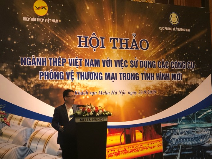 Hội thảo ngành thép Việt Nam với việc sử dụng các công cụ phòng vệ thương mại trong tình hình mới