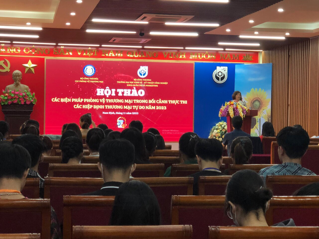 Cục Phòng vệ thương mại tổ chức hội thảo “Các biện pháp phòng vệ thương mại trong bối cảnh thực thi các hiệp định thương mại tự do năm 2023” tại TP Nam Định